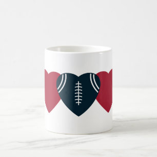 Mug Houston Texans Football Coeur Design