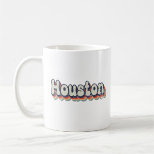 Mug Houston Texas Chrome City Classic Art