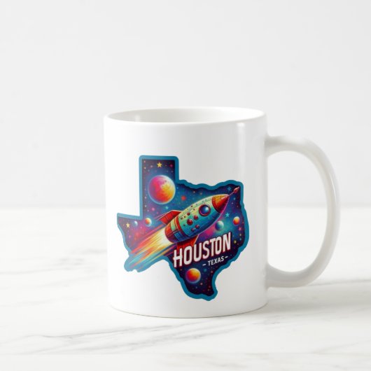 Mug Houston, Texas États-Unis - NASA (Droite)