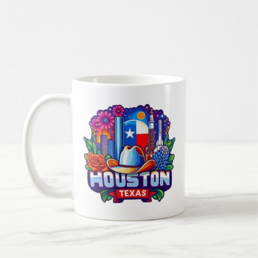 Mug Houston, Texas USA (Gauche)