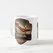 Mug Houston, Texas | Vintage (Devant gauche)