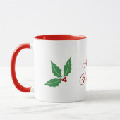 Mug Houx de Noël (Gauche)