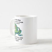 Mug How Do You Sleep At Night Knowing People Don't Lik (Devant gauche)