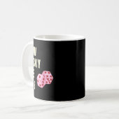 Mug How Lucky We Are Heart Dice Couples Matching Valen (Devant gauche)