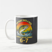 Mug How Many Days A Week Should You Go Fishing  (Gauche)