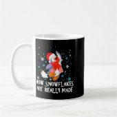 Mug How Snowflakes Are Really Made Snowman Funny Chris (Gauche)