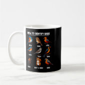 Mug How To Identify Birds Funny Birds Identification B (Gauche)