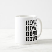 Mug Howdy (Devant droit)