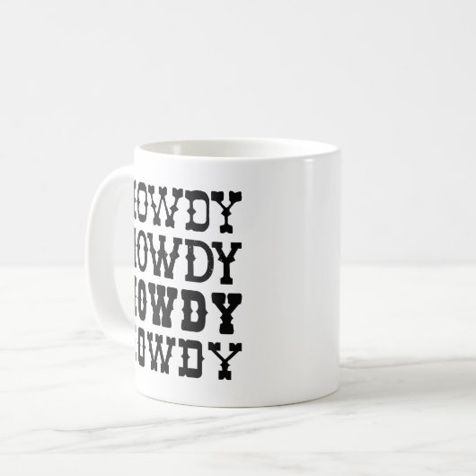 Mug Howdy (Devant gauche)