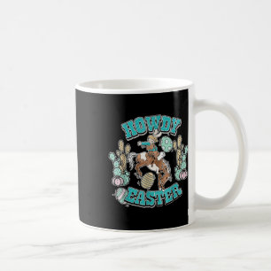 Mug Howdy Chemise de Pâques Occidentale Lapin Lapin de