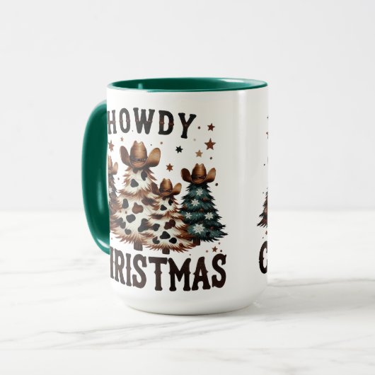 Mug Howdy Christmas (Devant gauche)