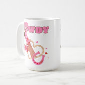 Mug Howdy Cowgirl (Devant gauche)