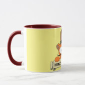 Mug "HOWDY PARDNER !" Dessin de Cowboy Mustache Cat Fu (Gauche)
