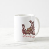 Mug Howdy Valentine Western Horseshoes (Devant droit)