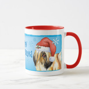 Mug Howlidays heureux Lhasa Apso