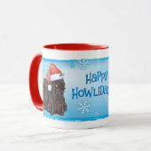 Mug Howlidays heureux Puli (Devant gauche)