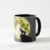 Mug howling wolf (Devant droit)