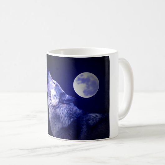 Mug Howling Wolf (Devant droit)