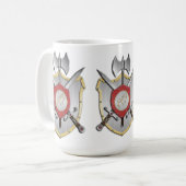 Mug Howling Wolf Battle Crest (Devant gauche)