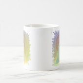 Mug Howling Wolf et Mandala Branches Plantes Cadre (Centre)