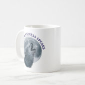 Mug Howling Wolf et Moon (Devant gauche)