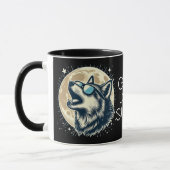 Mug Howling Wolf in Shades – ELGIS (Gauche)