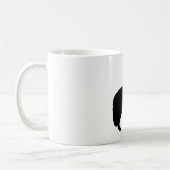 Mug Howling Wolf Silhouette (Gauche)
