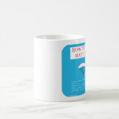 Mug HP5157, paraglide, parapentisme, bonheur (Centre)