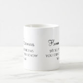 Mug HR Nous avons résolu des problèmes que vous ne sav (Centre)