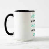 Mug HR Professionnel Because Full Time Multitâche 2 (Gauche)