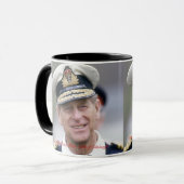 Mug HRH le prince Philip, duc d'Edimbourg (Devant gauche)