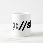 Mug http://ster / code html (Centre)