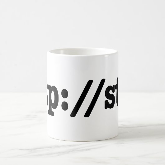 Mug http://ster / code html (Centre)