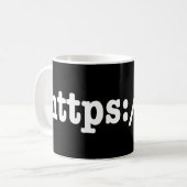 Mug https://ter / code html (Devant gauche)