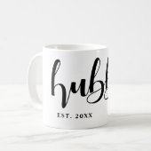 Mug Hubby Calligraphie (Devant gauche)