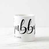 Mug Hubby Calligraphie (Centre)