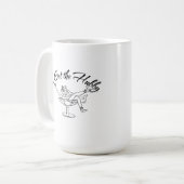 Mug Hubby classique pour les jeunes mariés (Devant gauche)