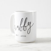 Mug Hubby Couple Muple (Devant gauche)
