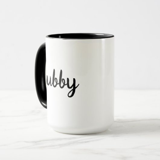 Mug Hubby Couple Muple (Devant gauche)