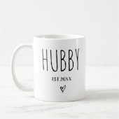 Mug Hubby Est 2024 Faire-part À Être Nouveau Mariage (Gauche)