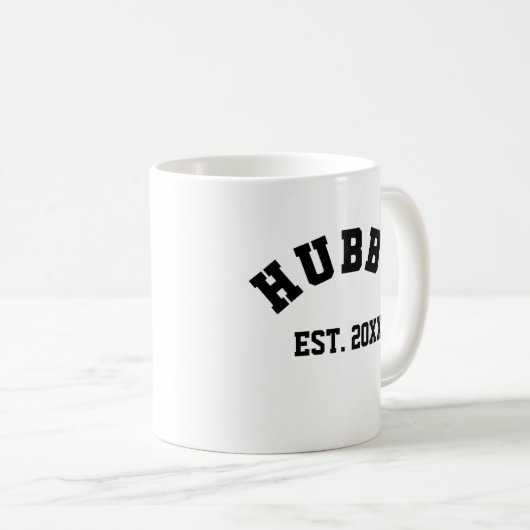Mug Hubby Groom  (Devant droit)