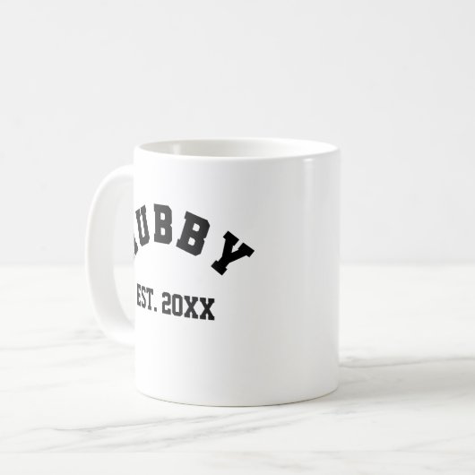 Mug Hubby Groom  (Devant gauche)