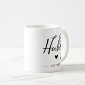 Mug Hubby Mari De La Typographie Moderne M. Mme Mariag (Devant droit)