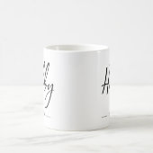 Mug Hubby Mari De La Typographie Moderne M. Mme Mariag (Centre)