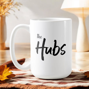 Mug Hubs Funny Groom ou Typographie du Mari