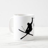 Mug Huck Yeah (Skiing) (Devant gauche)
