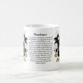 Mug Huebner, l'origine, la signification et la crête (Centre)
