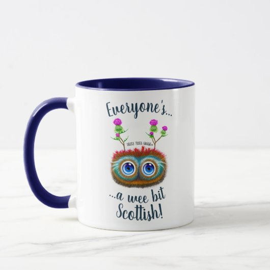 Mug Huées Toots Haggis, un petit peu écossais ! (Gauche)
