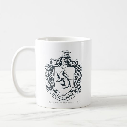 Mug Hufflepuff Crest (Gauche)