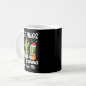 Mug Hug Just Kidding Dont Touch Me Funny Cactus Christ (Devant gauche)